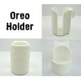 thumbnail image 6 of Clever Contraption Snack Cup Holder Caddy Set | Fits Oreo & Chips Ahoy | Brown | Round | Set of 2 | For Car or Desk Use, 6 of 8