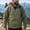 Army Green, variant on Men's Outdoor Waterproof Soft Shell Tactical Rain Jacket Windbreaker Bomber Jacket with Muti Zipper Pocket Big & Tall Size XS-5XL Black