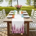 thumbnail image 4 of Table Runners 72 Inches Long Dress Scarves, Pink Farmhouse Kitchen/Dining Table Runner, Coffee Tablerunners, Summer Botanical Leaves Watercolor 14x72 Inch, 4 of 9