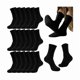 thumbnail image 1 of Chenchen 20 Pairs Crew Athletic Socks for Men Moisture Wicking Cushion Crew Socks for Sport Running Traveling, 1 of 1