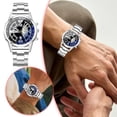thumbnail image 3 of MODIYA Fashion Stainless Steel Quartz Watch for Men, 3 of 8