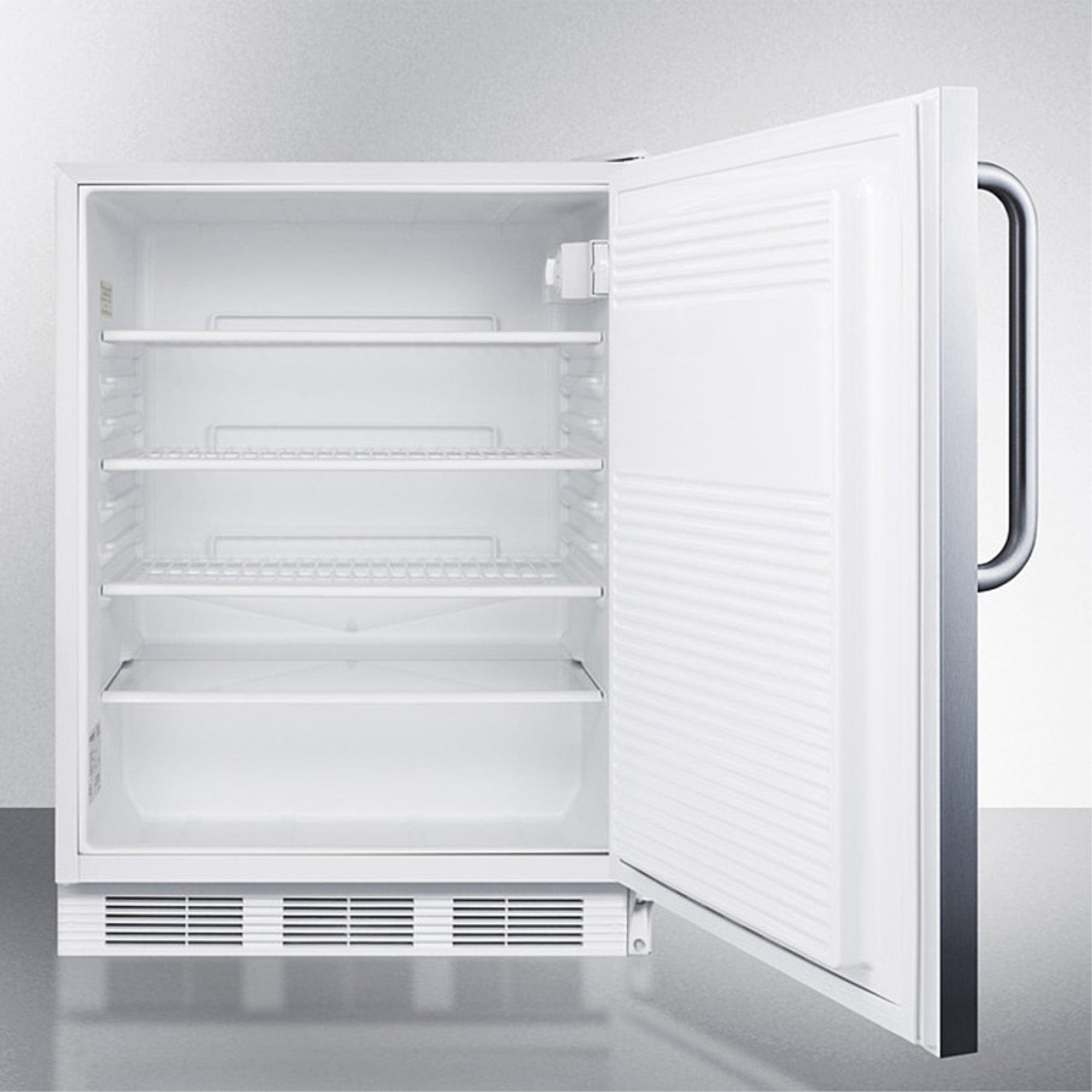 Medical Stainless NSF Compliant Built-in ADA Counter-Height Fridge FF7LCSSADA