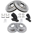thumbnail image 2 of TRQ Brake Pad & Rotor Kit Premium Metallic Front & Rear Fits Select Buick Olds, 2 of 7