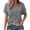 Gray, variant on Linen Shirts for Women Boho Summer Graphic Tees Boho Ethnic Style Peasant Tee Button Down Plaid Shacket Shirt Cotton Linen Tunic Tops Floral Print Linen Shirts Loose Vintage Shirts Beige XL