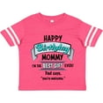 thumbnail image 3 of Inktastic Happy Birthday, Mommy I'm the Best Ever in Blue Boys or Girls Toddler T-Shirt, 3 of 5
