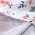 thumbnail image 6 of BUWTTER Mens Shirts Floral Print Short Sleeve Summer Casual Lightweight Breathable Button Down Beach Shirts Light Pink L, 6 of 8