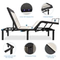thumbnail image 3 of Costway Twin XL Size Adjustable Bed Base Electric Bed Frame w/ Massage Modes, 3 of 5
