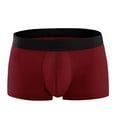 thumbnail image 2 of Aayomet Men Boxers Mens Enhancing Briefs Underwear Men Low Rise Ice Silk Lightweight Stretch Smooth Comfy Tagless Undies, XL, 2 of 2