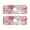 Pink, variant on Pink Flowers Floral 2 Pack Sink Splash Guard Faucet Drying Mat Absorbent Water Catcher Draining Mats Kitchen Bathroom Decorative 14.7x5.4in