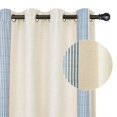 thumbnail image 2 of Cabaña de dormitorio Curtains DriftAway Chris Linen Blackout, 214 cm en L, 2 of 9