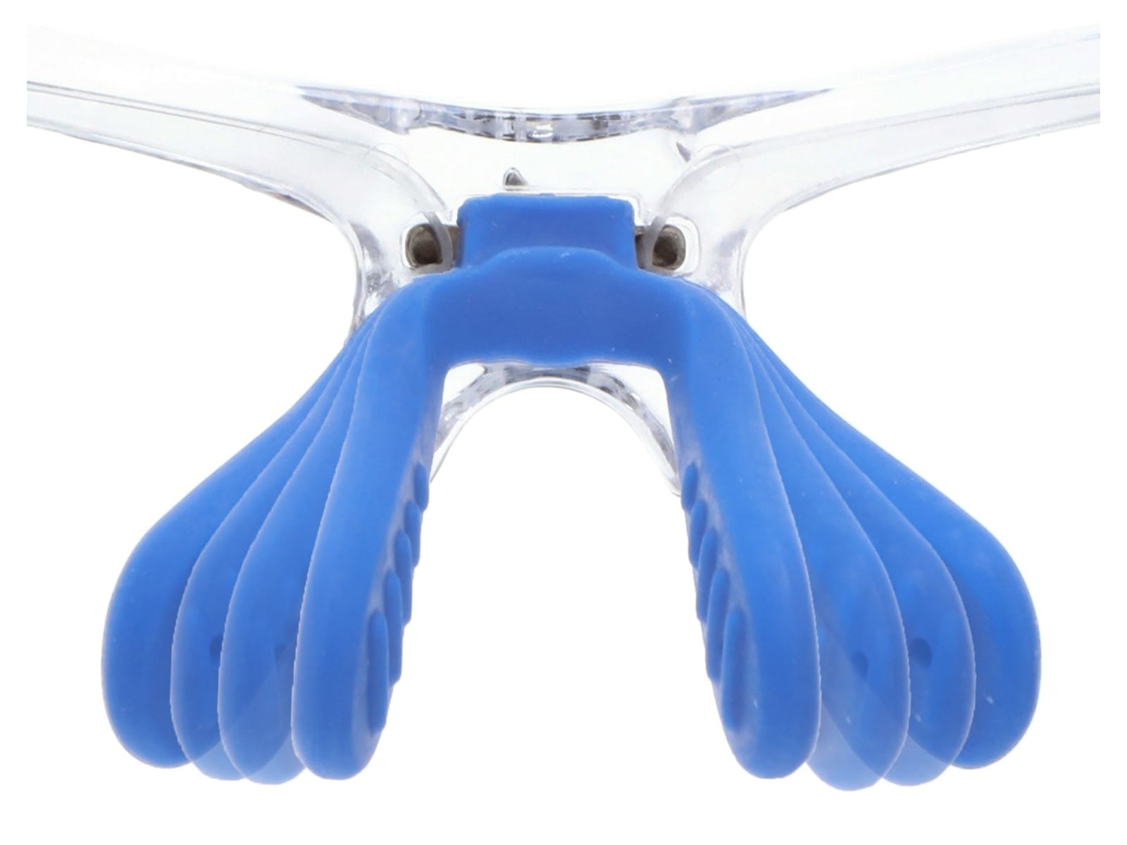 Dominator® DM3 Safety Glasses, Polycarbonate Light Blue Lens, MAX6®, Clear Polycarbonate/Blue TPR