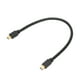 thumbnail image 1 of Cable DP macho a DP macho compatible con 8K a 60 Hz, 4K a 144 Hz y 2K a 165 Hz. Cable DP1.4 de 30 cm. Cable mini DP para ordenador, DVD y televisión., 1 of 14