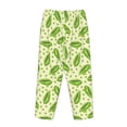 thumbnail image 7 of Fotbe Green Peas Women's Pajama Pants,Sleepwear Pants,Pj Bottoms Drawstring And Pockets-X-Large, 7 of 7