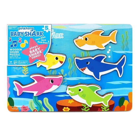 Rompecabezas Musical Spin Master Cardinal Baby Shark
