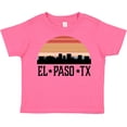 thumbnail image 3 of Inktastic El Paso Texas Skyline Retro Boys or Girls Toddler T-Shirt, 3 of 5