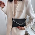 thumbnail image 1 of Bolso cruzados para mujer, con cadena de diamantes de imitación, sobre suave con cremallera, monedero para mujer, 1 of 6