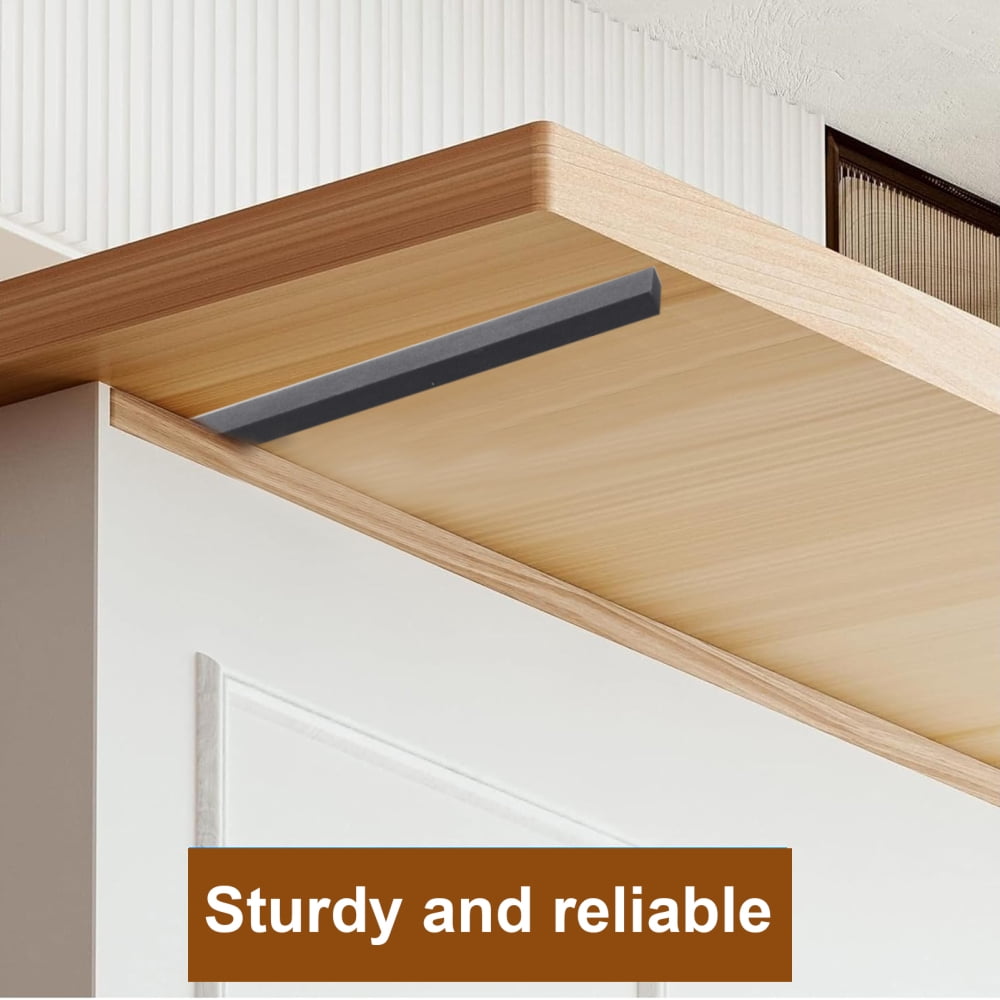 Kagrote Heavy Duty Steel Floating Shelves Brackets, 3-Piece Modern Corbels for Kitchen, Bathroom & Office Wall Shelving Support