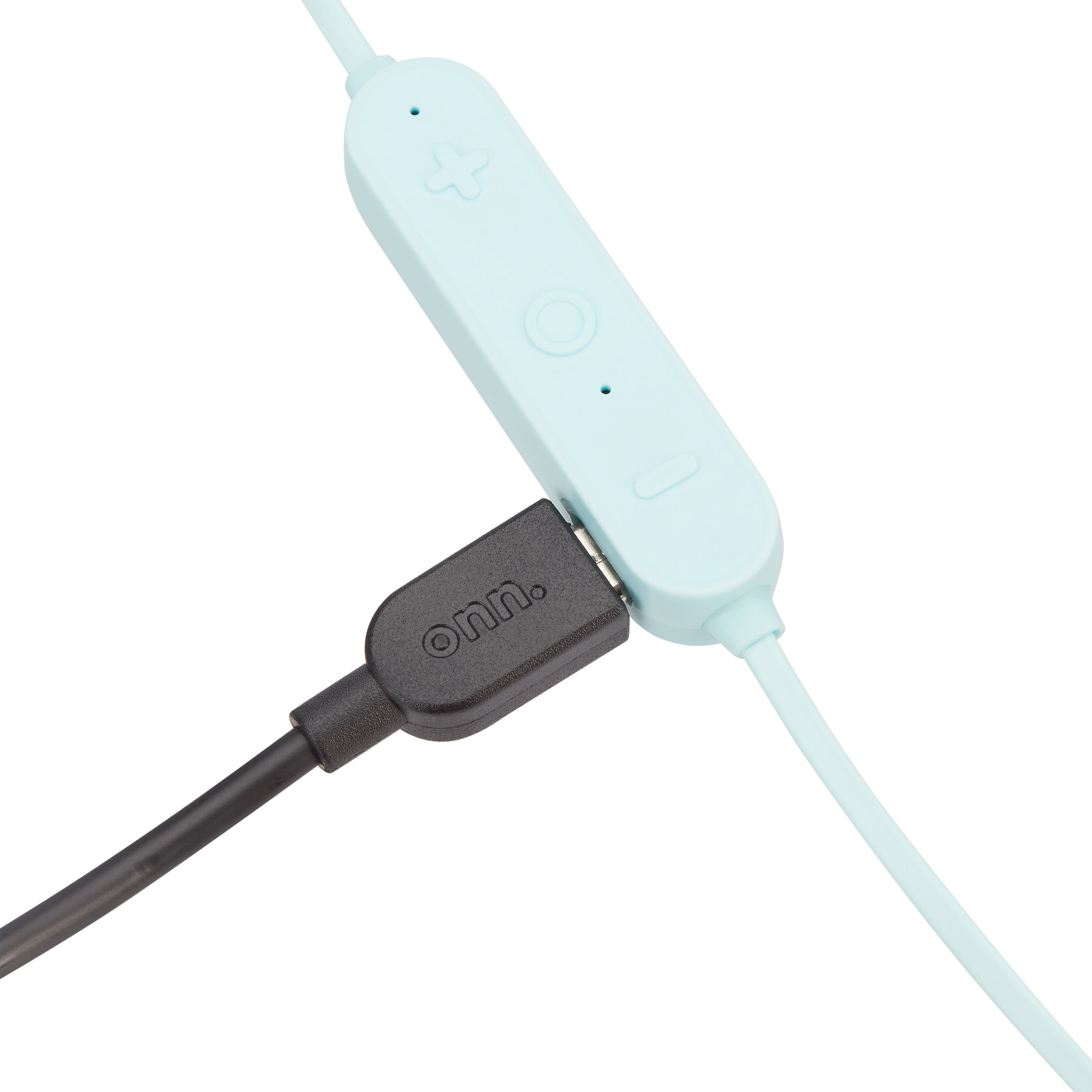 onn. Aqua Bluetooth Wireless In-Ear Headphones with Built-in Microphone