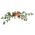 thumbnail image 1 of 2 piezas de decoraciones florales para respaldo de silla de pasillo, accesorios para fotos, arreglo floral para banco de pasillo Estilo E, 1 of 9