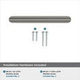 thumbnail image 5 of Amerock Revolve 3-3/4 inch Center-to-Center Satin Nickel Cabinet Pull, 10 Pack, 5 of 5