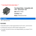 thumbnail image 2 of Turn Signal Relay - Compatible with 1997 - 2010 Ford F-150 1998 1999 2000 2001 2002 2003 2004 2005 2006 2007 2008 2009, 2 of 2