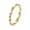 Gold, variant on Womens Irregular Wavy Bamboo Texture Stackable Ring Stainless Steel Minimalist Statement Band Tiny Sparkle CZ Stone Everyday Layering Jewelry