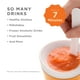 thumbnail image 2 of ZOKU Original Slush and Shake Maker, taza compacta para hacer y servir con núcleo congelador crea batidos, granizados y batidos de una sola porción en minutos, sin BPA, naranja, 2 of 5