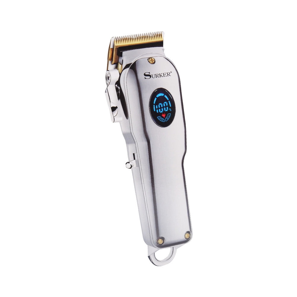 SURKER SK807B Portable Electric Hair Clipper Rechargeable Mini Hair