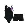 thumbnail image 4 of Xnihocha Gymnastics Leotards for Girls Sleeveless Dance Leotard Bodysuit Unitards Biketard with Pink Leopard 10, 4 of 7