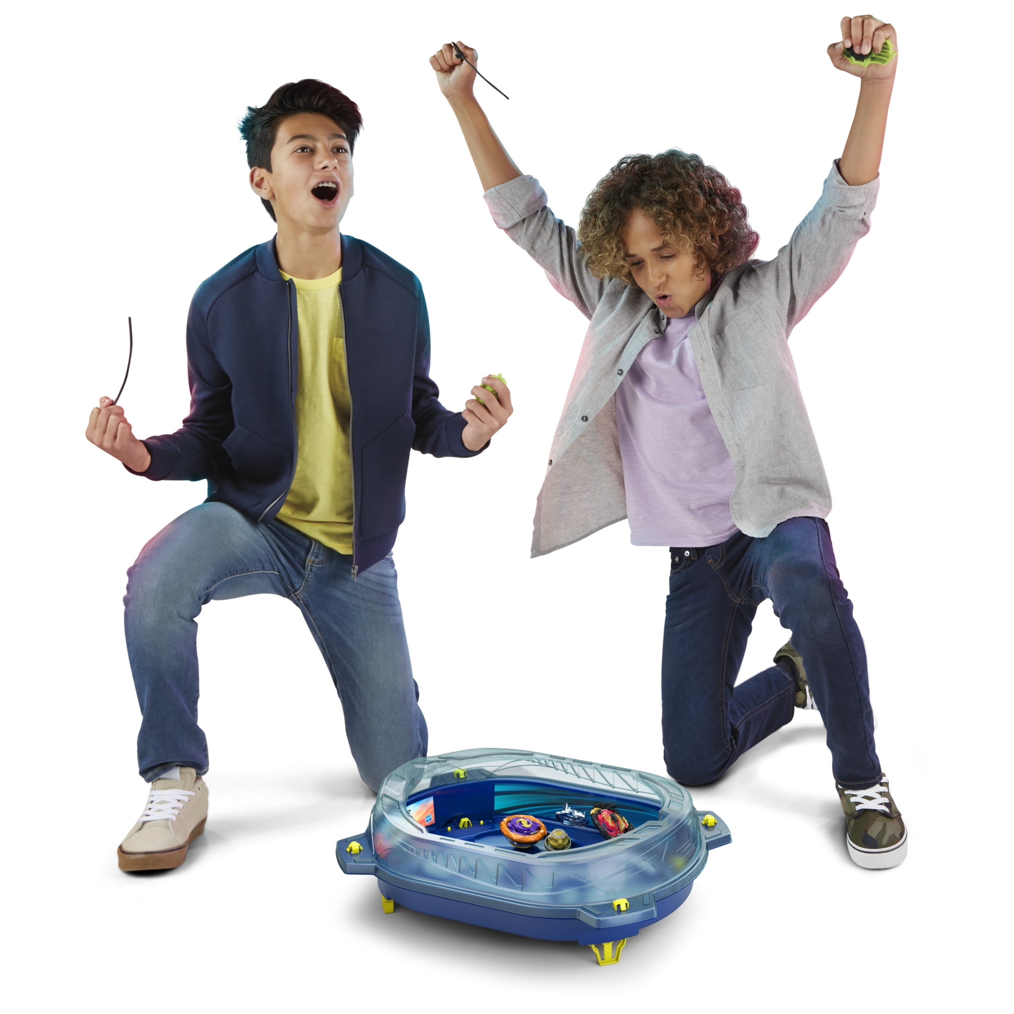 Beyblade Burst QuadStrike Thunder Edge Battling Top Set Kids Toy for Boys and Girls (2 Count)