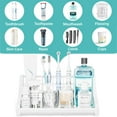 thumbnail image 5 of Toothbrush Holder Instant-Dry Organizer - Bathroom Countertop Organizer Kids Electric Toothbrush Toothpaste Holders - 7 Slots, 5 of 8