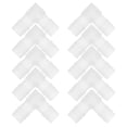 thumbnail image 1 of 10pcs Aquarium Pipe Connectors Plastic 90 Degree Elbow Coupling Fittings, 1 of 8