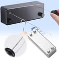 thumbnail image 3 of Retractable Clothesline Retractable Clothesline Indoors Laundry Line 13.8 Feets Clothes Line With Adjustable Stainless Steel Double Rope Wall Mounted Drying Rack Clothing Line, 3 of 3