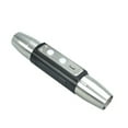 thumbnail image 1 of Jewelry Bright Flashlight Stainless Steel Rechargeable Dimmable Double Fishing Road Head Identification Light Mini Small Climbing Torch, 1 of 9