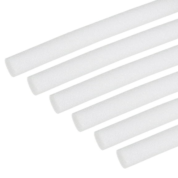 Uxcell Backer Rod 1/2 Inch x 3.3 Feet, Foam Rod Caulk Saver Joint Filler Rope Gaps Crack Filling (13mm), White 6 Pcs