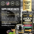 thumbnail image 2 of Shilajit Pure Himalayan Organic Resin, Natural Raw Black Seed, Ashwagandha, Panax Ginseng Shilajit for Men and Women, Fulvic Acid and Trace Minerals, Potent Herbal Blend for Enhanced Energy (Honey), 2 of 10