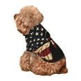 thumbnail image 5 of Disketp Patriotic USA Butterfly Art Dog Hoodie Dog Clothes with Hat, Pet Winter Clothes Warm Hoodies Coat for Small Dogs-X-Large, 5 of 7