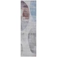 thumbnail image 2 of Addison Rugs Chantille Indoor/Outdoor Transitional Geometric Blue Machine Washable Runner Rug, 2'3" x 7'6", 2 of 8
