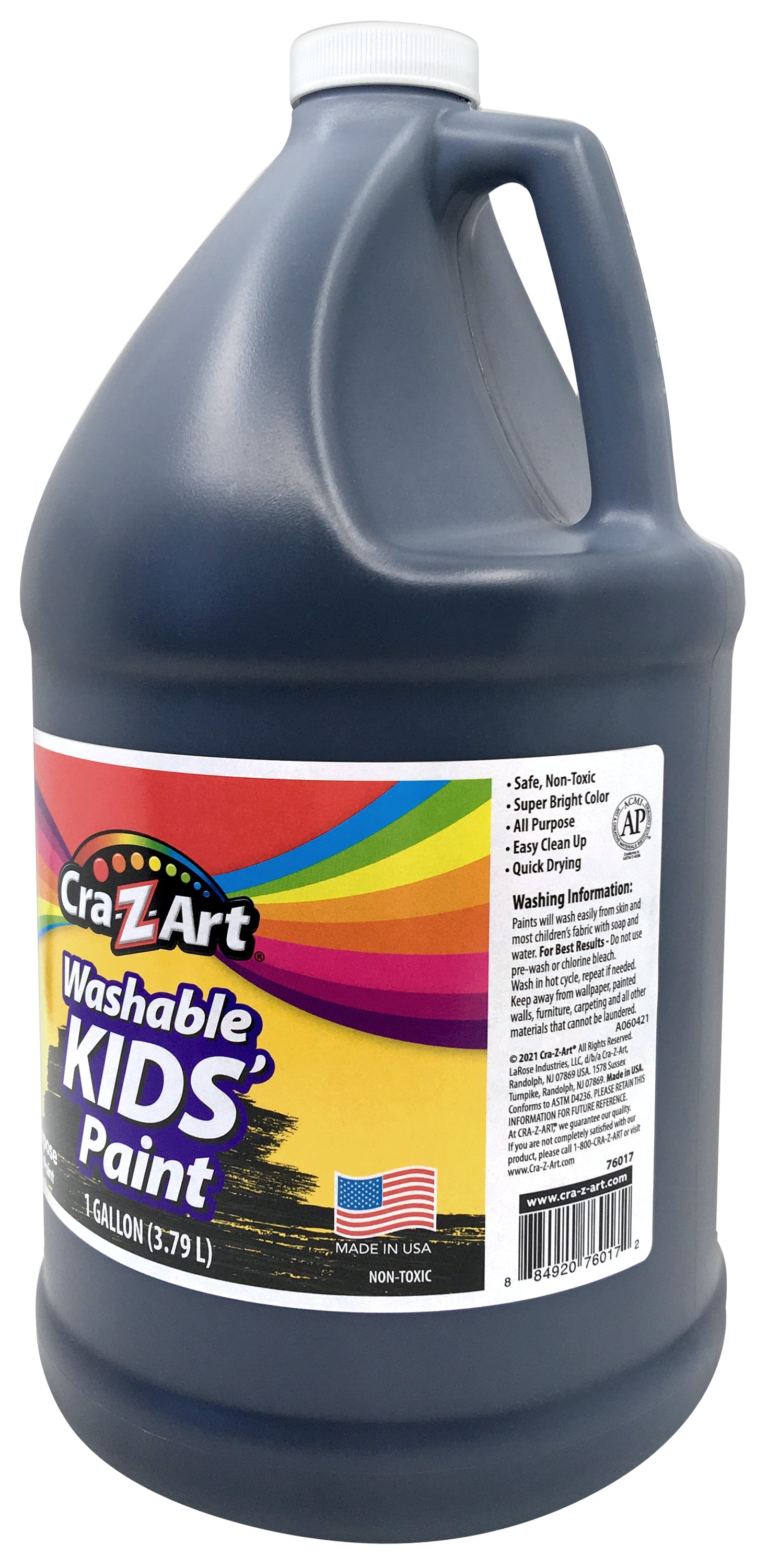 Cra-Z-Art Washable Poster Paint Black 1 Gallon