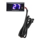 thumbnail image 4 of Medidor digital de temperatura del agua para motocicleta LCD ultrafino de 12 V CC con adaptador de sensor de 22 mm para la mayoría de las motocicletas Azul Jadeshay A, 4 of 8