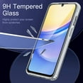 thumbnail image 4 of JETech 3 in 1 Case for Samsung Galaxy A15 5G / 4G 6.5-Inch, with 2-Pack Screen Protector, Tempered Glass Film, Shockproof Bumper Phone Protective Cover Clear Back (Clear), 4 of 6