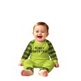 thumbnail image 2 of Onlypjs Family Christmas Pajamas Matching Sets Antler Letter Raglan Tops Plaid Pants Holiday Sleepwear Loungewear for Couples, Men and Women, 2 of 5