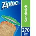 thumbnail image 1 of Ziploc® Sandwich Bags with Grip 'n Seal Technology, 1 of 4