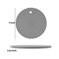 thumbnail image 2 of BAMAIA 5pcs Silicone Mat for Hot Pots and Pads, Multipurpose Hot Pot Holders, Heat Resistant Counter Mats for Hot Dishes, Drying Mats, Spoon Rest and Large Coasters, 2 of 7