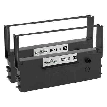 - Speedy Inks Compatible Printer Ribbon Cartridge Replacement for Citizen IR71-B (Black, 2-Pack)