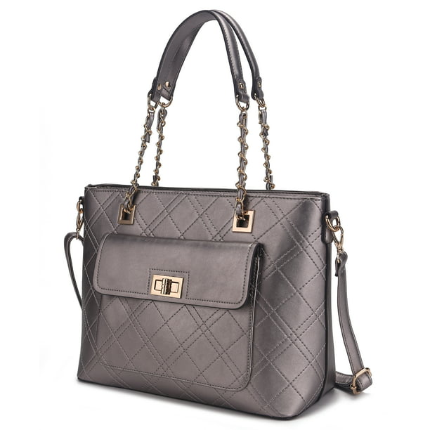 MKF - MKF Collection Emilia Quilted Tote Bag by Mia K. - Walmart.com ...