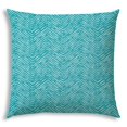 thumbnail image 1 of Joita Coussin Fermé Cousu Intérieur/extérieur Water Wave - Tissu Polyester Turquoise, 1 of 3