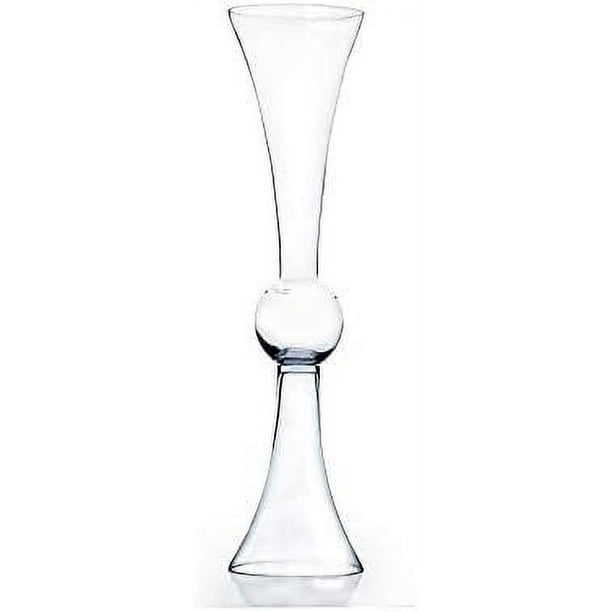 WGV Tall Trumpet Vase, Open 6", Height 24", Base 6", (Multiple Size ...
