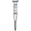 Sunmark Push-Button Aluminum Crutches, CY195-0377, 5'2"-5'10"