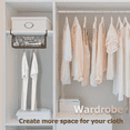 thumbnail image 6 of Auledio Set of 1 Kitchen Shelf,Under Shelf Storage for Kitchen, Pantry, Cabinet(Black), 6 of 7